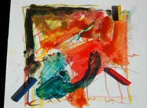 Derwent InkTense, Wet & with Alcohol